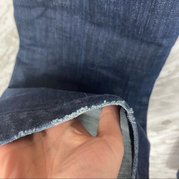 7 For All Mankind Dojo Jeans - Size 29 - Trouser Jean, Mid Rise, Flare Denim - Picture 4 of 7